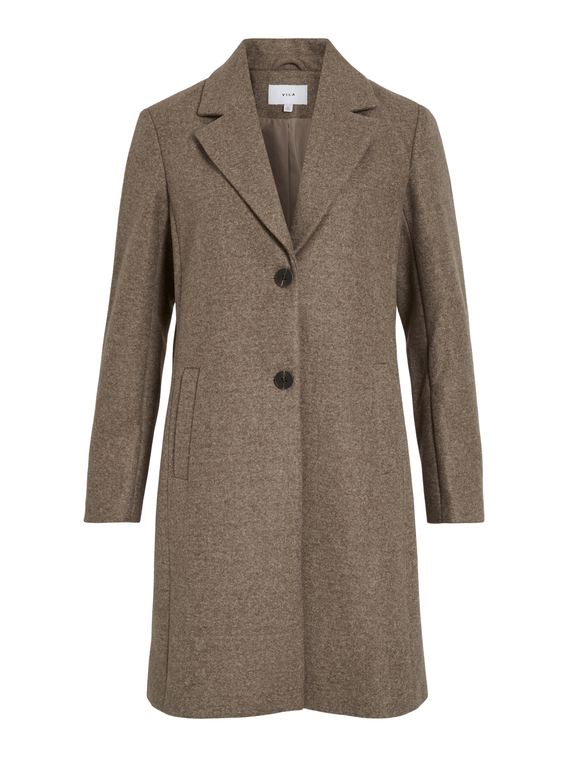 VICLAUDIA Coat - Falcon - VERO MODA & VILA Bergvik
